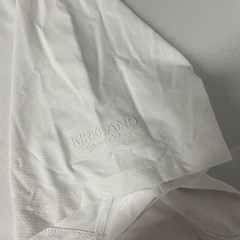 KIRKLAND Signature Men’s Performance Polo Shirt WHITE Wicking XL Stretch UPF50+