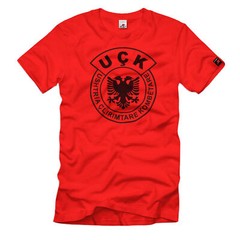 KLA Kosovo Military Unity Organization Coat of Arms T Shirt #102