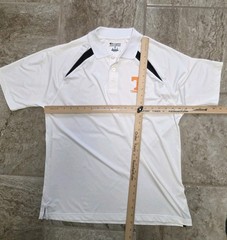 Tennessee Volunteers Mens Polo Shirt Size Medium Embroidered Orange T Vols Game