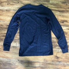 Supreme 2016 Long Sleeve Sketch scribble girl T-Shirt blue made in USA