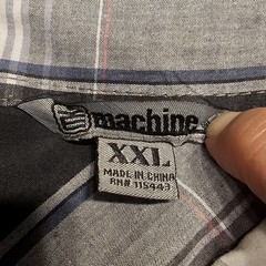 MK Machine Button Down Shirt Embroidered Mens 2XL Long Sleeve Western Streetwear