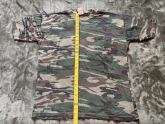 Imperial Shirt Mens XL Green Camo Pocket Hunting Military Camouflage Vintage