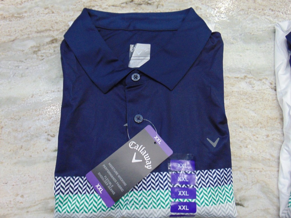 Callaway Men’s Performance Stretch Moisture Wicking Short Sleeve XXLarge
