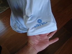 Johnnie Ruby Hill Stretch Performance Golf Polo Shirt Size XL Blue New