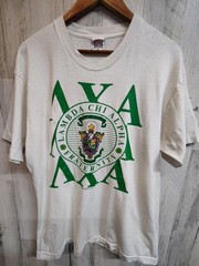 VTG Lambda Chi Alpha Fraternity Graphic T-shirt Men’s L Measured Single Stitch
