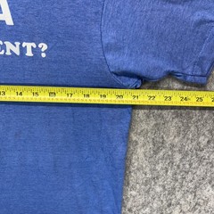 True Vintage Screen Stars T-Shirt Single Stitch USA Blue 80s Bill Superintendent