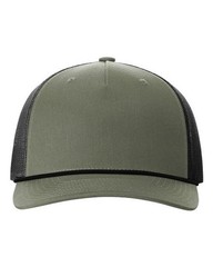 Richardson 112FPR Five-Panel Trucker Rope Cap