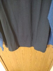 Hethcode New Men’s Blue Athletic Long Sleeve Shirt V Neck Size XL Slim Fit
