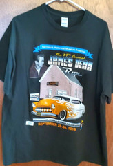 James Dean TShirt Size XL Green 2018 Annual Car Show Fairmount UNWORN