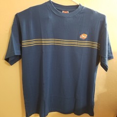 Dairy Queen DQ Ice Cream Red Ribbon Blue Blizzard Tech Tee Shirt Adult XL