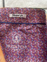 NEW $185 Bugatchi Men XXL Ruby Red Abstract Woven Luxury LS Button Down Shirt