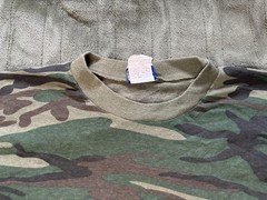 Imperial Shirt Mens XL Green Camo Pocket Hunting Military Camouflage Vintage