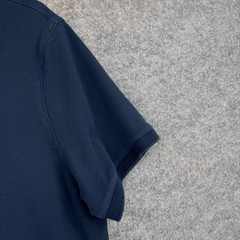 Michael Kors Polo Shirt Mens XL Blue Short Sleeve Cotton Collared Logo Casual