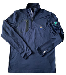 RLX Ralph Lauren Men’s Performance Golf Size S 1/4 Zip Plainfield CC Club New