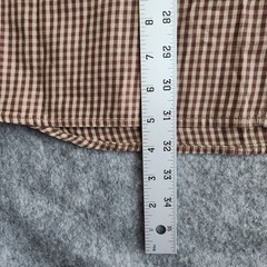 King Ranch Main House Button Down Western Shirt Men’s 2XL Brown Gingham Plaid