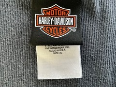 Womens Harley Davidson T Shirt XL Gray Rhinestone Bling House of Thunder CA