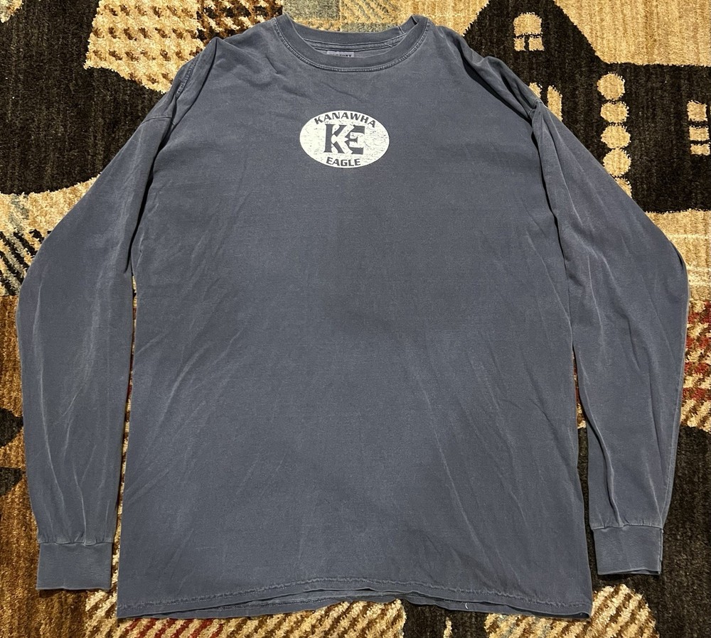 🟦🟦🟦 VINTAGE KANAWHA EAGLE COAL COMPANY ISSUED XL SHIRT WEST VIRGINIA
