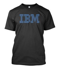 New!! IBM American multinational technology Mens Black Tshirt Size S-5XL