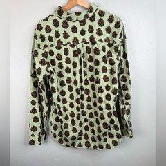 Chubbies The Nutter Long-Sleeve Button-Down Shirt Casual Fall Winter Medium