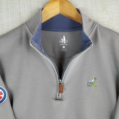 JOHNNIE-O x CHICAGO CUBS Size Small Men’s 1/4 Zip Cotton Sweatshirt Pullover