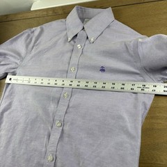 Brooks Brothers Solid Purple Milano OCBD Oxford Button Shirt Men’s Small S