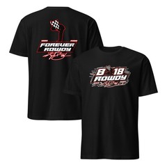 Kyle Busch 18 Rowdy Racing Fan T Shirt Gildan Softstyle Forever Rowdy Back Print