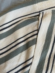 Madewell The Camp Shirt in Seaport Terry Frosted Cypress Size L NWD $98 OA074