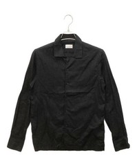 GUY ROVER × Brilla per il gusto Linen cotton open collar shirt