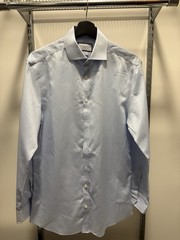 Charles Tyrwhitt Non-Iron Extra-Slim Blue Dress Shirt 15.5/33