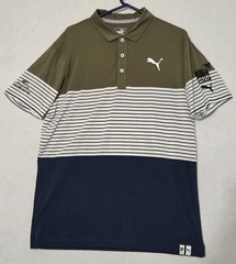 Puma Golf Bryson DeChambeau Player Issued Polo With His Sponsors Cobra SNP Logos