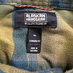 Lot Of 2 Duluth Alaskan Hardwear Flannel Shirt Mens Sz XL Standard Fit Plaid