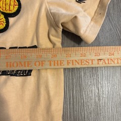 Kleep Patch-Work Premium Cotton Men Size S Orange T-Shirt
