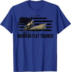 American Flat Tracker Men Women Adults Teens Boys Girls Tee T-Shirt