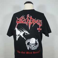 WITCHTRAP US Tour 2015 Evil Witch Returns S SMALL Official T-Shirt Black Logo