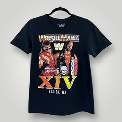 WWE WrestleMania XIV T Shirt Mens S Stone Cold Shawn Michaels Boston 1998 Black
