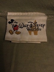 Mickey Mouse – “Wild Waves” – Walt Disney World – Pea Green Color