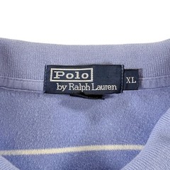 Polo Ralph Lauren Light Blue White Striped Blue Pony Men’s Shirt Sz XL