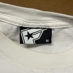 Famous Stars & Straps Shirt Mens Medium White Big Logo Graphic Streetwear Tee