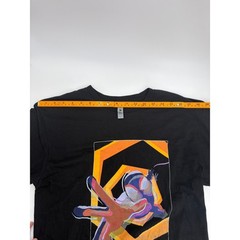 Next Level Comic Core Superhero Graphic Tee Black Y2K Streetwear L