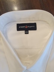 NWT Robert Talbott 75th Anniversary Dress Shirt White 18-35 Limited Ed Bagged