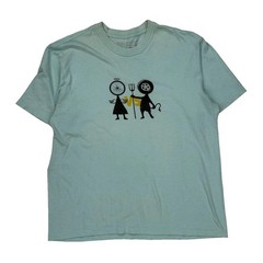 Common Threads Recycling Program Patagonia Graphic T-Shirt – Large Blue Cotton