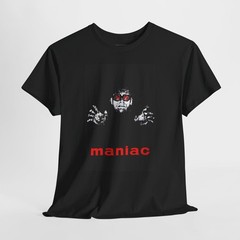 Maniac 1963 Retro Movie Poster Horror Unisex Graphic T-Shirt