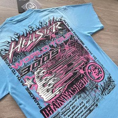 Mens Hell Studios star Future Short Sleeve Tee High Street Trendy T-shirt