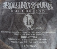 Rolling Stone Collection Men Large Multicolor Cotton ShortSleeve Graphic Shirt24