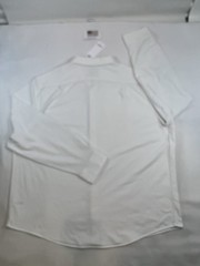 NEWGoodfellow & Co Long Sleeve Button Down Mens Casual Shirt True White Size XXL