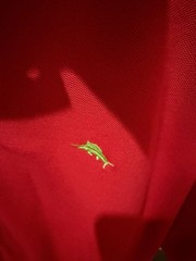 Tommy Bahama Supima Cotton Solid Red Polo Shirt