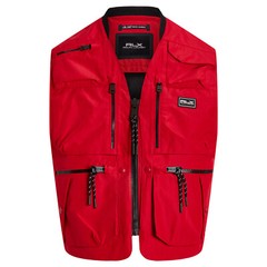 $598 NWT RLX RALPH LAUREN Men’s Water-Repellent Utility Cargo Vest Jacket Large