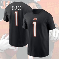 HOT ITEM! Ja’Marr Chase #1 Cincinnati Bengals 2025 Name & Number For Fans