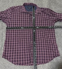 Bugatchi Shaped Fit Checkered Men’s Long Sleeve Shirt