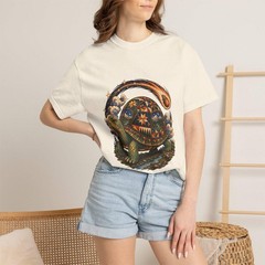 Quilted Meteor Turtle Graphic Tee